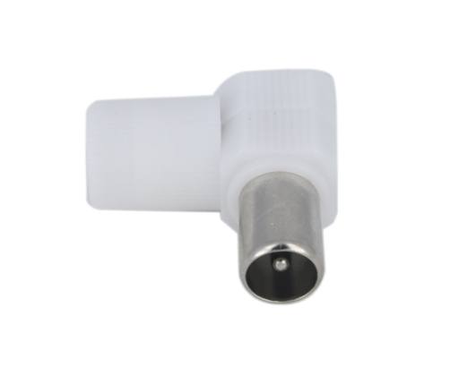 [21102] EK C95P-M Coaxial Plug Male White