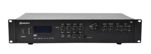 [21069] Adastra A2 Stereo Amplifier 2x200W USB/BT/FM 953.402UK