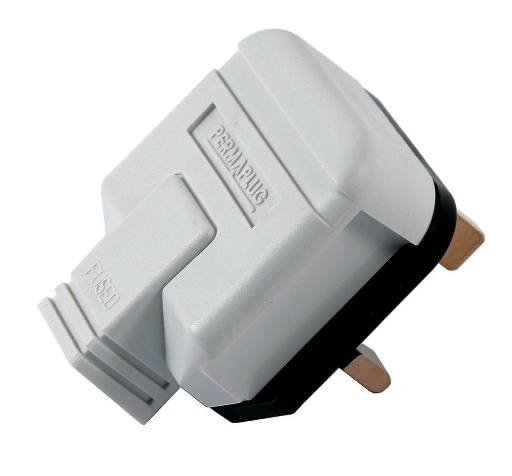 Permaplug Fused UK Power Plug 13A