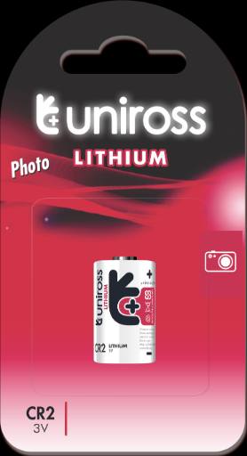 Uniross CR2 Photo Lithium Battery