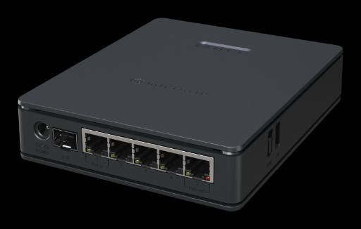 MikroTik Router Wi-Fi 6 hAP ax S AX2400 5xGbE/2.5G SFP/PoE In-Out/USB E62IUG