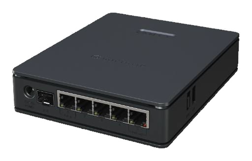 [29923] MikroTik Router Wi-Fi 6 hAP ax S AX2400 5xGbE/2.5G SFP/PoE In-Out/USB E62IUG