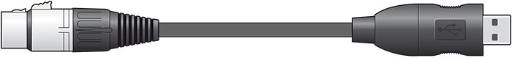 Chord XLR to USB Converter 3.0m for Recording an Instrument or Microphone to the PC 173.616UK