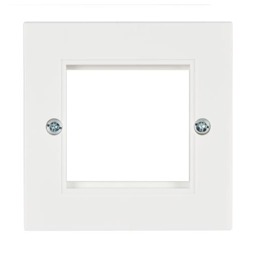 AV:Link Wall Plate Frame Single 2 Modules 122.500UK