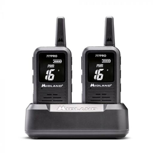 Midland 777 PRO Professional Business PMR Radios (Pair)