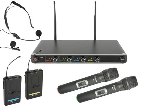 [20202] Chord NU4-C Quad UHF System-Combo 171.845UK