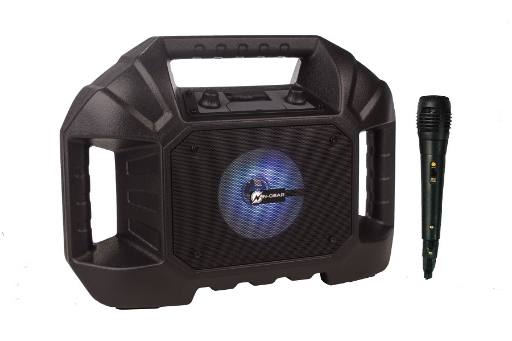 Gear StreetBox Portable Speaker BT/USB/FM with Wired Microphone