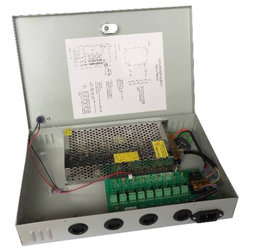 [20158] DigitMX DMX-PSU1210M Power Supply 12V 10A metal
