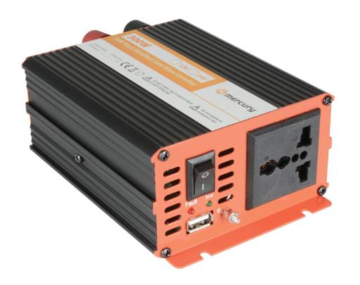 [19713] Mercury IMS300-12 12VDC 300W Inverter + USB 652.002UK