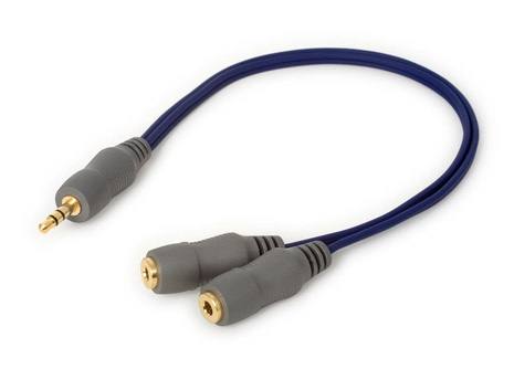 [12766] Techlink WiresNX 3.5mm to 2x3.5mm skts 0.3m 690020