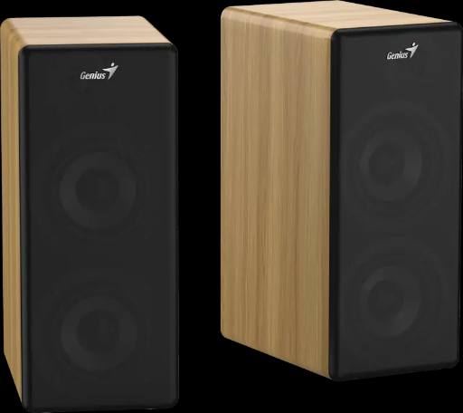 [29895] Genius PC Speakers Pine Wood 45 Watts Bluetooth SP-HF1220BT
