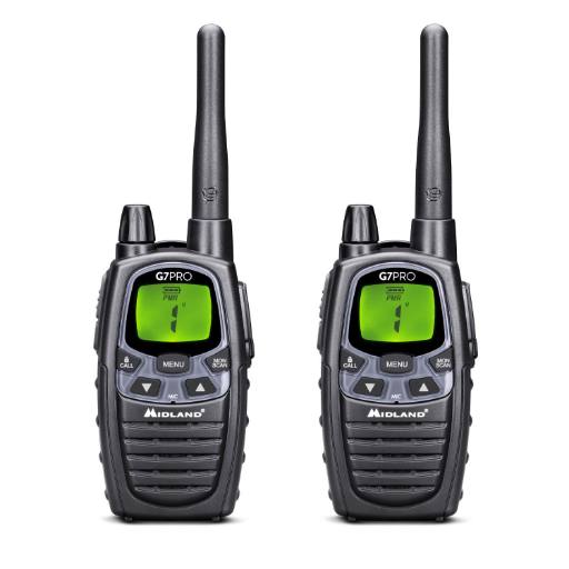 Midland G7 Pro PMR Radio (Pair) with Charging Dock
