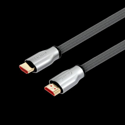 [19184] Unitek Y-C136RGY Premium HDMI 2.0 Braided Cable 1.0m