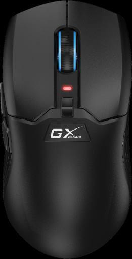 Genius Gaming Mouse Wireless+BT Rechargable & Lightweight RGB 4800DPI Scorpion M8300 Black