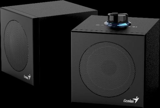[29884] Genius PC Speakers 2.0 USB Audio 4W RMS USB-A+C SP-HF300U Black