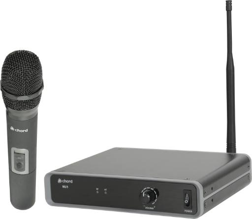 Chord NU1-H UHF Wireless Handheld Microphone 863.1MHZ 171.981UK