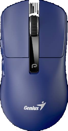 [29881] Genius Mouse Wireless+BT Rechargeable & Lightweight 3200dpi NX-8280S Blue