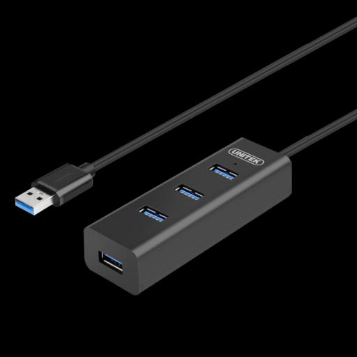 Unitek Y-3089 USB 3.0 Hub 4 ports with Micro USB Power Port