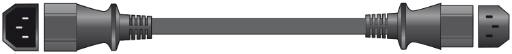 [18229] Mercury IEC Extension Lead 2.0m Bag 114.053UK