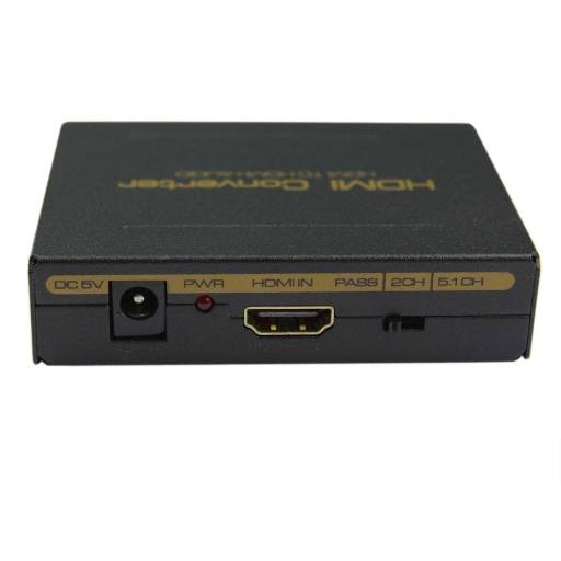 DigitMX DMX-CHHS2 HDMI TO HDMI+Audio Extractor (SPDIF+2RCA)