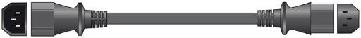 [16543] Mercury IEC Extension Lead 5.0m Bag 114.057UK