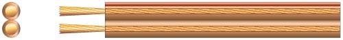 Mercury Economy Speaker Cable 2 x 2.5mm Clear 100m 807.050UK