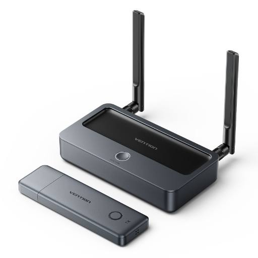 Vention ADTH0 Enterprise-Grade Wireless 5.8GHz HDMI to HDMI+VGA+USB-C (Supports up to 8