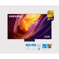 [QE55S95HFTXXH] SAMSUNG TV 55'' S95H, G, 3840X2160 UHD, 4K, AI, OLED, SMART, 100HZ, HDR 10+ Advanced, HDMIx4, USBx4, DIGITAL AUDIOx1, ETHERNET, BLUETOOTH, SLIM LOOK, GRAPHITE BLACK