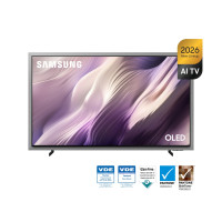 [QE65S99HATXXH] SAMSUNG TV 65'' S99H, E, 3840X2160 UHD, 4K, AI, OLED, SMART, 100HZ, HDR 10+ Advanced, HDMIx4, USBx4, DIGITAL AUDIOx1, ETHERNET, BLUETOOTH, SLIM LOOK, SLATE BLACK