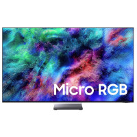 SAMSUNG TV 85'' R95H, E, 3840X2160, 4K, AI, MICRO RGB, SMART, 100HZ, HDR 10+ ADVANCED, AI AUTO GAME MODE, HDMIx4, USBx2, ETHERNET, NEO SLIM, TITAN BLACK