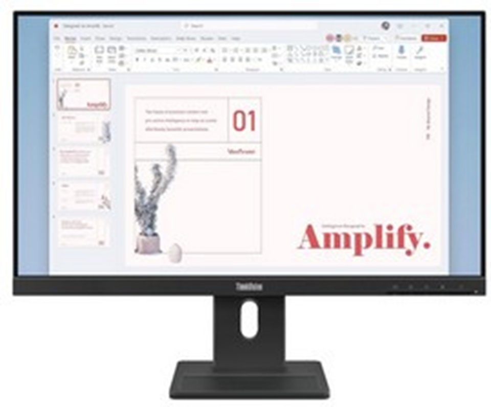 [64BAMAT1UK] Lenovo Monitor 23.8 - IPS, 1920x1080, 100Hz