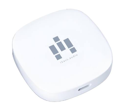 [29802] iEast Audiocast Oliostream 1 White Receiver Multiroom Audio WiFi+BT AirPlay2
