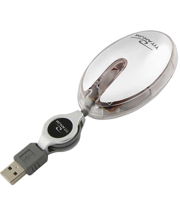 Esperanza Mouse Wired Titanum Elver 3D Optical USB White