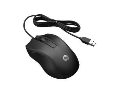 HP Mouse 105 Wired, Black