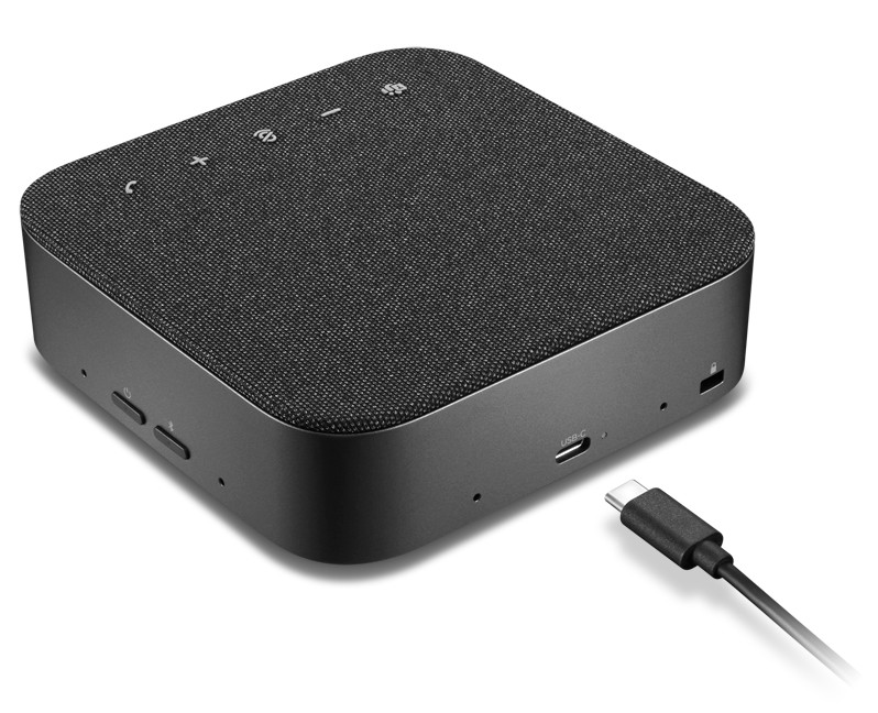 [4Y71Q47766] Lenovo Speakerphone 6000, WIRELESS(BLUETOOTH, USB-C, USB-A), 4215mAh, 3 Ohm, 20Hz-20kHz