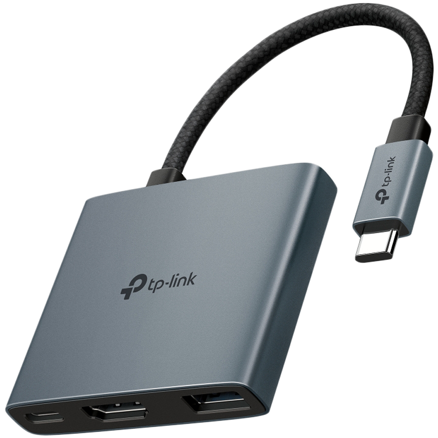 [UH3020C] TP-Link 1 × USB-C CONNECTOR，1 × HDMI 4K 60HZ PORT，1 × USB-C PD 100W PORT，1 × USB-A 3.0 Ports