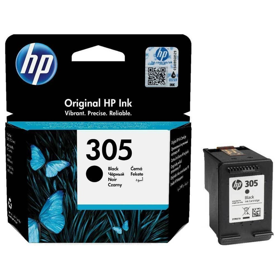 [3YM61AE] 3YM61AE Black HP305 Ink Cartridge, DJ2300/2700/10/2720