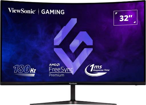 [29764] Viewsonic Monitor Gaming VX 32'' 2K VA Curved 180hz HDR10 VX3218C-2K