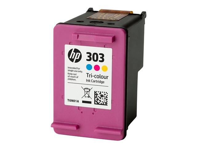 T6N01AE HP303 / 4 ml / colour/ original / ink cartridge / for Envy Photo 62XX, Photo 71XX, Photo 78XX / Tango / Tango X