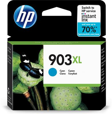 HP INK CARTRIDGE CYAN, HP 903XL, FOR OFFICEJET 6960, 6970, 6950 - 825 PAGES