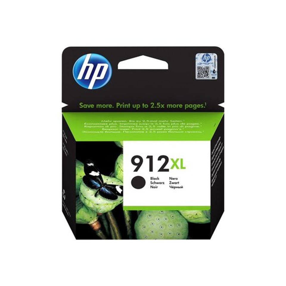 HP912XL BK    ( 3YL84AE ) OJP8010,8012,8014,8015