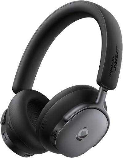 Baseus Headphones Over Ear, ANC, Dolby Audio, Hi-Res Audio, 100H Playtime, Inspire XH1 By BOSE Black