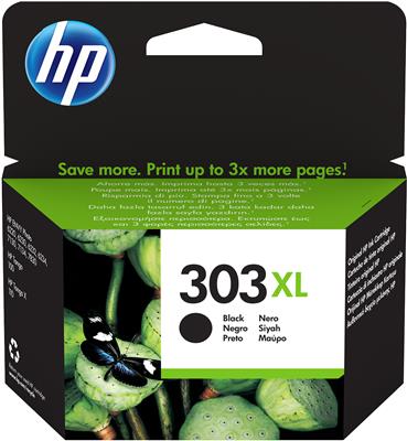 [T6N04AE] HP INK CARTRIDGE BLACK, HP 303XL, FOR PRINTERS 7220e, 7221e 7920e, 7921e - 600 PAGES