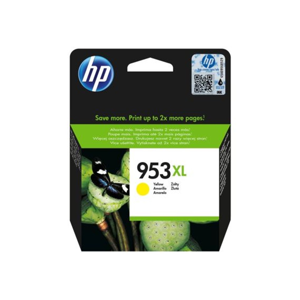 [F6U18AE] F6U18AE HP953XL YELLOW INK CARTRIDGE HP OJ 8210/8710/8715/87/20/8725/87/30