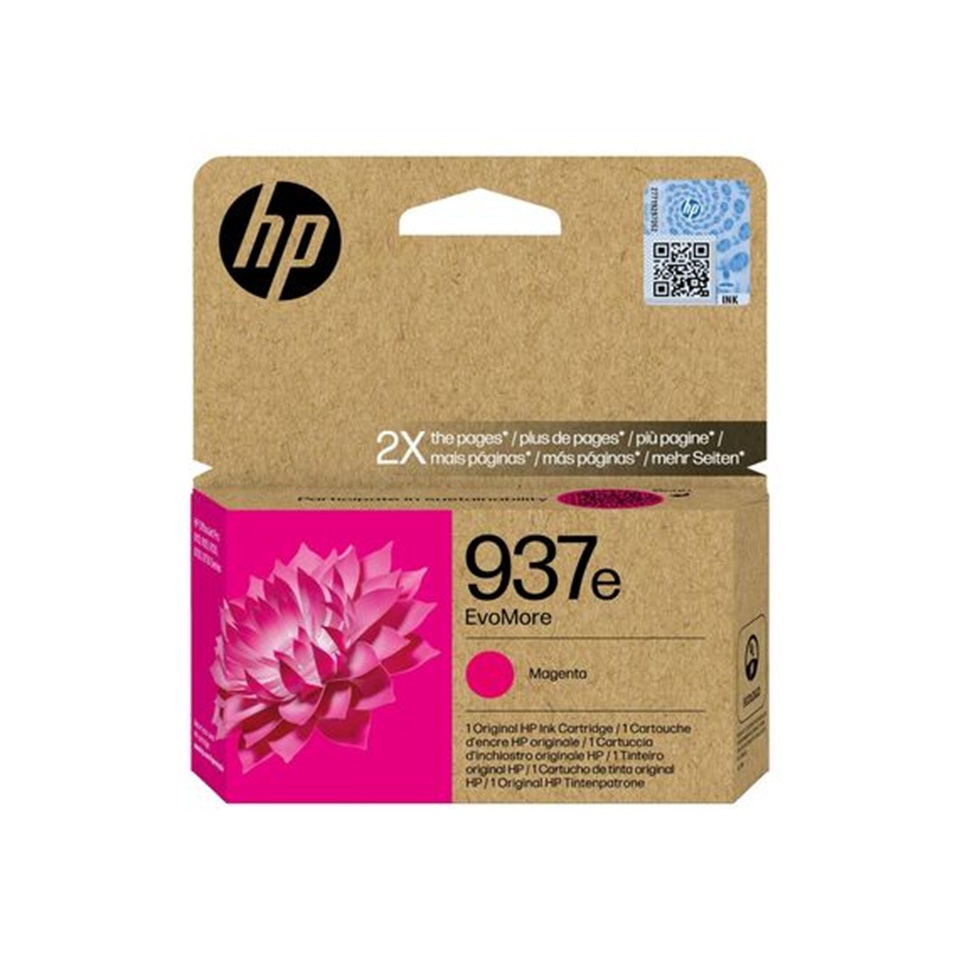 [4S6W7NE] HP937E High Capacity Magenta Ink Cartridge - (4S6W7NE) 1,650 pages