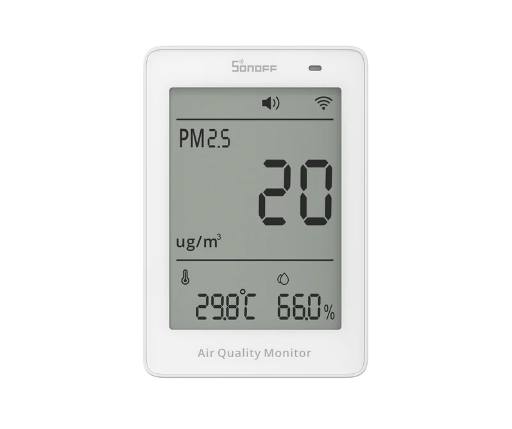 Sonoff Smart Sensor AirGuard For PM2.5/PM10 With Matter (Air Quality Monitor)