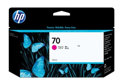 [C9453A] HP INK CARTRIDGE MAGENTA, HP 70, 130ML, FOR DESIGNJETS Z2100, Z3100, Z3200, Z5200, Z5400 SERIES