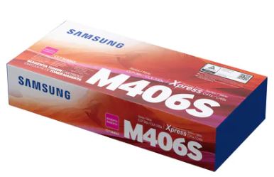 HP SAMSUNG TONER MAGENTA, CLT-M406S, FOR PRINTERS CLP360, CLP-365, CLX-3300, CLX-3305, C460, C410  - 1.000 PAGES