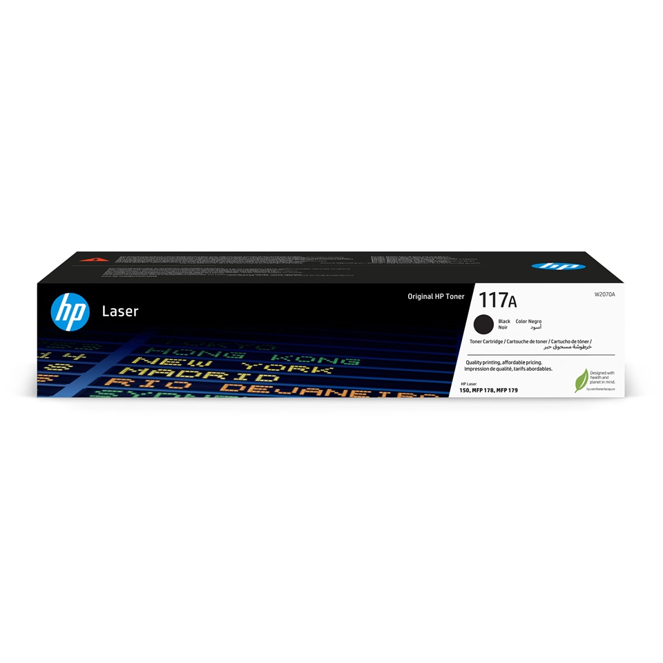 [W2070A] W2070A, HP117A Black Toner Cartridge, HP Colour Laser 150a/150nw/178nwg/179fnw