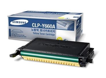 [CLP-Y660A/ELS] SAMSUNG TONER YELLOW, FOR CLP-610, CLP-660, CLX-6200, CLX-6210, CLX-6240